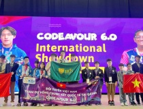 Học sinh Việt Nam giành giải Nhất tại cuộc thi lập trình quốc tế Codeavour 6.0