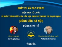 Tổ chức Lễ mở ký Công ước của LHQ về chống tội phạm mạng vào ngày 25 - 26/10