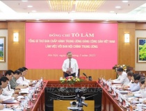 Tổng Bí thư Tô Lâm: Công tác nội chính phải hướng mục tiêu giữ vững ổn định để phát triển đất nước