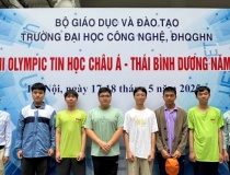 Tỏa sáng tại Olympic Tin học Châu Á 2025: Việt Nam giành 6 huy chương, xếp thứ 5 toàn đoàn
