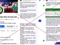 Cảnh giác khi đăng ký tham gia trại hè quân đội nhân dân trên mạng xã hội