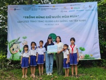 Hưởng ứng ngày môi trường thế giới, OPES trao tặng gần 1.300 cây giống tại tỉnh Tây Ninh