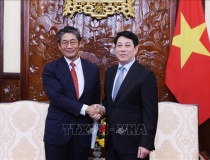 Chủ tịch nước Lương Cường tiếp Đại sứ Nhật Bản