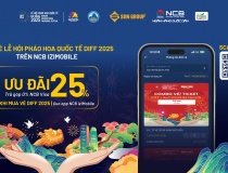 Tận hưởng Lễ hội pháo hoa Đà Nẵng trọn vẹn cùng NCB iziMobile và NCB Visa