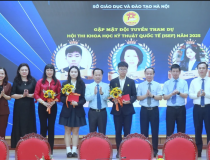 Học sinh Hà Nội giành ngôi Á quân ISEF với dự án xử lý môi trường