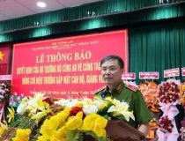 Đại học Cảnh sát Nhân dân có hiệu trưởng mới