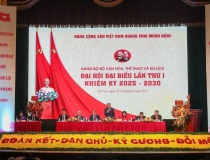 Đại hội Đảng bộ Bộ Văn hóa, Thể thao và Du lịch nhiệm kỳ 2025 – 2030: Quyết liệt hành động - Khát vọng cống hiến