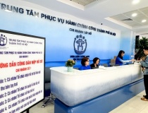 Trung tâm phục vụ hành chính công vận hành thông suốt sau sắp xếp bộ máy