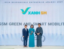 Xanh SM được vinh danh Giải thưởng Lãnh đạo Xanh Châu á năm 2025 