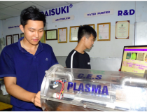 Máy tiệt trùng rau củ bằng công nghệ plasma