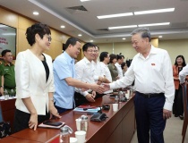 Tổng Bí thư Tô Lâm tiếp xúc cử tri Hà Nội sau Kỳ họp thứ 9, Quốc hội khóa XV