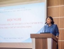 Thúc đẩy chữ ký số cá nhân, vững chắc niềm tin số