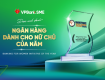 Khẳng định cam kết đồng hành cùng nữ doanh nhân, VPBank nhận giải thưởng quốc tế danh giá