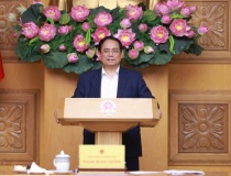 Thủ tướng chủ trì cuộc họp về các tài liệu của Tiểu ban Kinh tế-xã hội Đại hội XIV