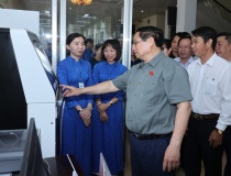 Thủ tướng kiểm tra việc vận hành chính quyền 2 cấp tại phường Ninh Kiều (Cần Thơ)
