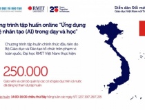 Chương trình tập huấn AI tiếp cận hơn 250.000 nhà giáo và cán bộ quản lý giáo dục