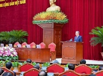 Thông cáo báo chí về ngày làm việc thứ hai và bế mạc Hội nghị Trung ương 12 khoá XIII