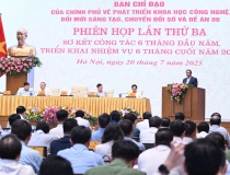 Thủ tướng chủ trì phiên họp Ban Chỉ đạo về khoa học công nghệ, đổi mới sáng tạo, chuyển đổi số