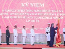 Tổng Bí thư Tô Lâm: Ngành kiểm sát nhân dân góp phần kiến tạo xã hội kỷ cương, công bằng, dân chủ, văn minh