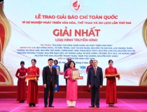 Ban hành Thể lệ Giải Báo chí toàn quốc “Vì sự nghiệp phát triển Văn hóa Việt Nam” lần thứ Ba