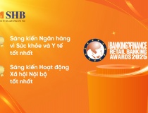 SHB nhận 4 giải thưởng lớn tại Asian Banking & Finance Awards 2025