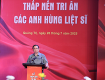 Thủ tướng: Các Anh hùng liệt sĩ đã làm rạng rỡ non sông, đất nước ta