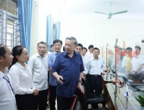 Tổng Bí thư Tô Lâm kiểm tra vận hành hoạt động hệ thống chính trị xã Si Pa Phìn (tỉnh Điện Biên)