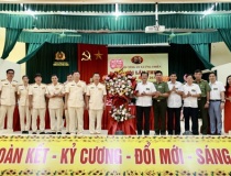 Đại hội Đảng bộ Công an xã Ứng Thiên lần thứ I: Định hướng phát triển vững chắc trong giai đoạn mới