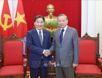 Tổng Bí thư Tô Lâm tiếp Đặc phái viên của Tổng thống Hàn Quốc