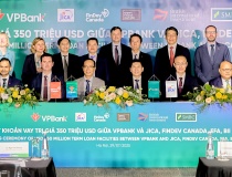  VPBANK cùng SMBC, BII, EFA, FINDEV CANADA VÀ JICA công bố khoản vay hợp vốn trị giá 350 triệu USD nhằm thúc đẩy phát triển bền vững tại Việt Nam