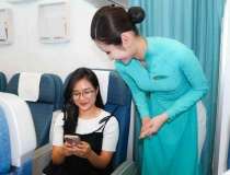 Vietnam Airlines thử nghiệm dịch vụ Internet trên chuyến bay