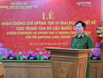 Trung tâm Dữ liệu quốc gia đạt Uptime Tier IV đầu tiên tại Việt Nam