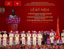 Lãnh đạo Đảng, Nhà nước dự lễ kỷ niệm 80 năm Ngày truyền thống Công an nhân dân và đón nhận Huân chương Sao Vàng lần thứ 5