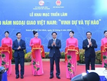 Khai mạc Triển lãm '80 năm Ngoại giao Việt Nam: Vinh dự và tự hào'