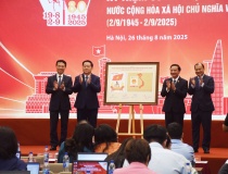 Bộ tem đặc biệt kỷ niệm 80 năm Quốc khánh có gì 
