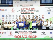 Bế mạc Giải Bóng đá U9 toàn quốc Toyota Cup 2025