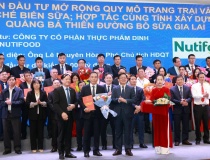 Nutifood tăng đầu tư thêm 6.000 tỷ đồng mở rộng trang trại và nhà máy tại Gia lai 