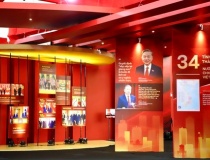 Triển lãm 95 năm Cờ Đảng soi đường: Tái hiện những mốc son chói lọi của Đảng qua 95 năm lãnh đạo Cách mạng Việt Nam bằng công nghệ hiện đại