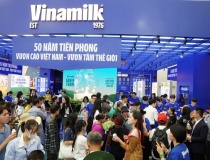 Vinamilk tạo điểm nhấn tại Triển lãm '80 năm Hành trình Độc lập - Tự do - Hạnh phúc'