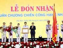 Hải quan Việt Nam đón nhận Huân chương Chiến công hạng Nhất