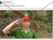 Xử phạt trường hợp đăng tải hình ảnh mặc trang phục Công an Nhân dân