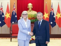 Tổng Bí thư Tô Lâm tiếp Toàn quyền Australia Sam Mostyn