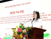Phường Cầu Giấy: Chuyển đổi số, đào tạo cán bộ để phục vụ người dân tốt hơn