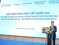 AI là cơ hội to lớn để Việt Nam vươn mình đứng dậy trở thành nước phát triển có thu nhập cao