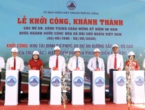 Đà Nẵng khởi công hàng loạt dự án, công trình, với tổng số vốn đầu tư gần 100 nghìn tỷ đồng