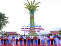 Khánh thành Khu tưởng niệm thanh niên xung phong hy sinh tại bến phà Long Đại