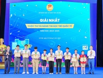 Hà Nội vinh danh 223 học sinh đoạt giải cuộc thi tin học trẻ