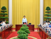 Chủ tịch nước Lương Cường làm việc với Văn phòng Chủ tịch nước về triển khai nhiệm vụ trọng tâm