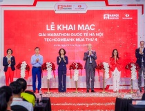 13.000 runners trong nước và quốc tế đua tài tại Giải Marathon Quốc tế Hà Nội Techcombank
