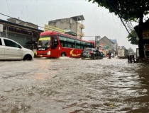 Mưa lớn tại Bắc Bộ và Thanh Hóa, đề phòng ngập úng, sạt lở